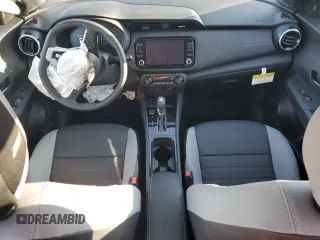 2024 Nissan Kicks SR with VIN 3N1CP5DV3RL565714, listed as a Copart auction lot 89121155 with 167 mi miles and Salvage Title. Bid and sale history available at DreamBid. Image 8.