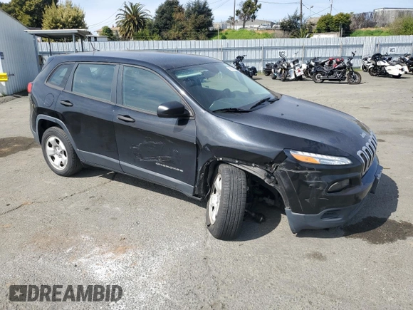 2017 Jeep Cherokee Altitude z VIN 1C4PJLAB0HW541068, wystawiony jako Copart lot #48592485 z przebiegiem 73 792 mil mil oraz Szkoda całkowita • Salvage title. Historia ofert i sprzedaży dostępna na DreamBid. Obrazek 4.