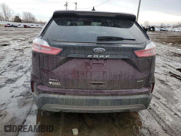 2021 Ford Edge SEL with VIN 2FMPK4J95MBA14005, listed as a Copart auction lot 46410475 with 87,865 mi miles and Non Repairable. Bid and sale history available at carsss.com. Image 6.
