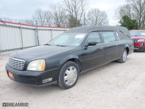 2005 Cadillac DTS Professional 1SH with VIN 1GEEH00Y45U500254, listed as a IAAI auction lot 41701248 with 49,923 mi miles. Bid and sale history available at carsss.com. Image 2.