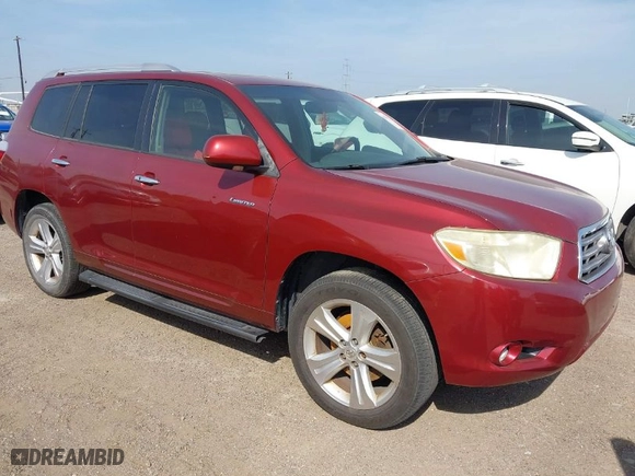 2008 Toyota Highlander Limited with VIN JTEES42AX82080660, listed as a IAAI auction lot 41906117 with 187,948 mi miles. Bid and sale history available at carsss.com. Image 1.
