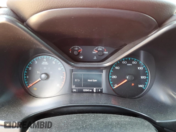 2015 Chevrolet Colorado 2WD Z71 with VIN 1GCGSCE35F1186280, listed as a Copart auction lot 56596115 with 123,041 mi miles and Salvage title. Bid and sale history available at DreamBid. Image 9.