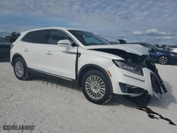 2020 Lincoln Nautilus Standard with VIN 2LMPJ6J92LBL20743, listed as a Copart auction lot 86513774 with 20,985 mi miles and Non Repairable. Bid and sale history available at carsss.com. Image 4.