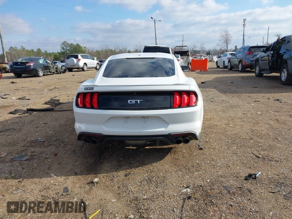 2020 Ford Mustang GT with VIN 1FA6P8CF0L5112346, listed as a IAAI auction lot 41571155 with 67,763 mi miles and . Bid and sale history available at DreamBid. Image 16.