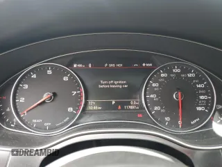 2016 Audi A6 Premium Plus with VIN WAUGFAFC7GN153926, listed as a Copart auction lot 60462505 with 117,697 mi miles and Salvage title. Bid and sale history available at DreamBid. Image 9.