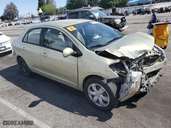 2008 Toyota Yaris with VIN JTDBT923981274170, listed as a Copart auction lot 52737115 with 214,571 mi miles and Salvage Title. Bid and sale history available at carsss.com. Image 4.