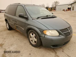 2006 Dodge Caravan SXT with VIN 1D4GP45R56B633618, listed as a Copart auction lot 49915345 with 223,481 mi miles and Salvage Title. Bid and sale history available at DreamBid. Image 4.