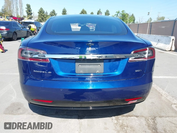 2016 Tesla Model S 90D with VIN 5YJSA1E25GF157220, listed as a IAAI auction lot 42003019 with 130,540 mi miles and . Bid and sale history available at DreamBid. Image 16.