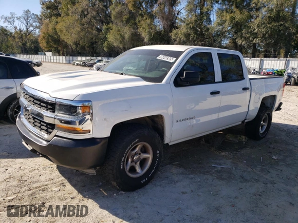 2018 Chevrolet Silverado 1500 Work Truck with VIN 3GCUKNEC9JG291428, listed as a Copart auction lot 46648365 with 162,675 mi miles and Clean Title. Bid and sale history available at carsss.com. Image 1.