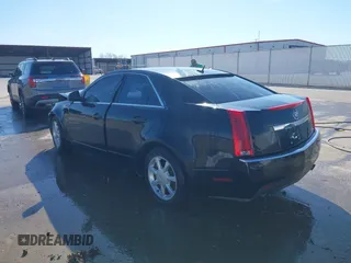 2008 Cadillac CTS AWD w/1SA with VIN 1G6DG577580180474, listed as a IAAI auction lot 41829667 with 192,037 mi miles. Bid and sale history available at carsss.com. Image 3.