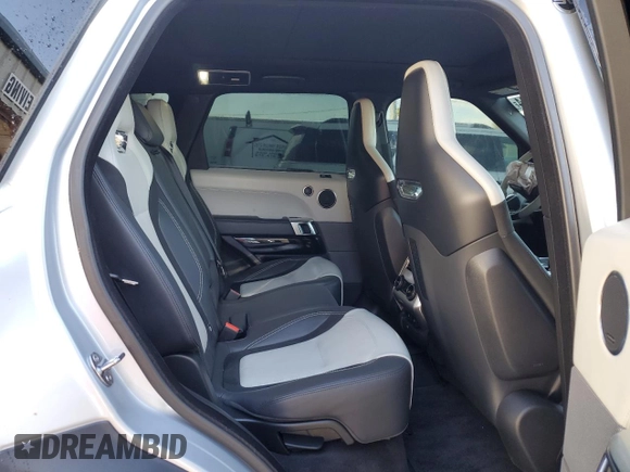 2021 Land Rover Range Rover Sport SVR with VIN SALWZ2RE8MA789212, listed as a Copart auction lot 75075584 with 42,192 mi miles and Salvage Title. Bid and sale history available at DreamBid. Image 11.