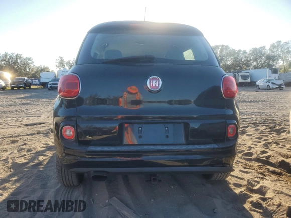 2015 FIAT 500L Pop with VIN ZFBCFAAH4FZ030597, listed as a Copart auction lot 82094644 with 65,943 mi miles and Salvage Title. Bid and sale history available at carsss.com. Image 6.