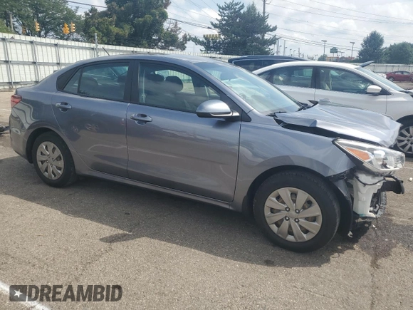 2020 Kia Rio S with VIN 3KPA24AD9LE267639, listed as a Copart auction lot 65368274 with 10,530 mi miles and Salvage Title. Bid and sale history available at carsss.com. Image 4.