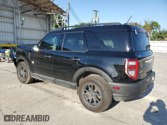 2024 Ford Bronco Sport Big Bend with VIN 3FMCR9B6XRRE28031, listed as a Copart auction lot 56916035 with 11,380 mi miles and Salvage title. Bid and sale history available at DreamBid. Image 2.