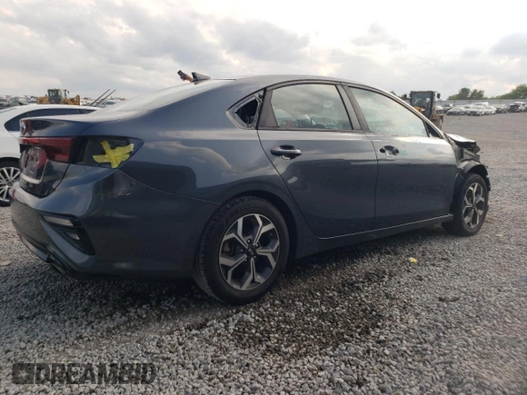 2019 Kia Forte LXS with VIN 3KPF24AD6KE120411, listed as a Copart auction lot 57106205 with 115,762 mi miles and Salvage title. Bid and sale history available at DreamBid. Image 3.