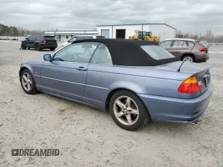 2002 BMW 3 Series 325Ci with VIN WBABS33422JY59264, listed as a Copart auction lot 49775005 with 0 mi miles and Clean Title. Bid and sale history available at carsss.com. Image 2.