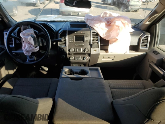 2017 Ford F-150 XL with VIN 1FTEW1CP4HKC35715, listed as a Copart auction lot 41660765 with 0 mi miles and Salvage Title. Bid and sale history available at carsss.com. Image 8.