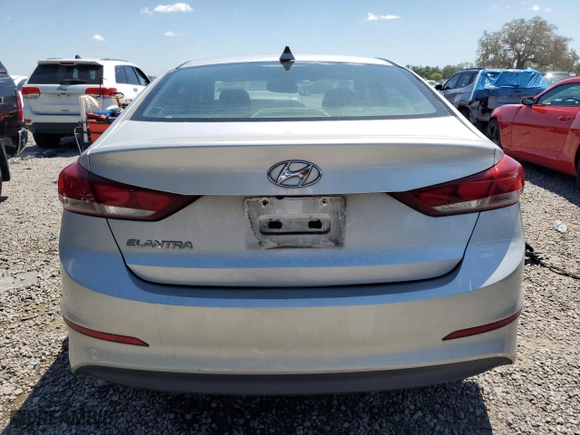 2017 Hyundai Elantra Limited with VIN 5NPD84LFXHH157065, listed as a Copart auction lot 52786345 with 192,518 mi miles and Salvage Title. Bid and sale history available at carsss.com. Image 6.