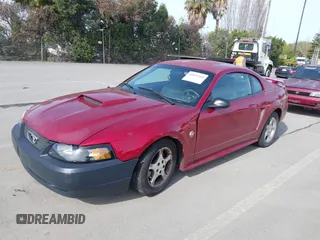 2004 Ford Mustang Standard with VIN 1FAFP40404F110071, listed as a IAAI auction lot 41841164 with 225,318 mi miles. Bid and sale history available at carsss.com. Image 6.