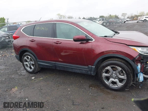 2017 Honda CR-V EX with VIN 2HKRW2H52HH628285, listed as a IAAI auction lot 42012430 with 115,822 mi miles. Bid and sale history available at carsss.com. Image 14.