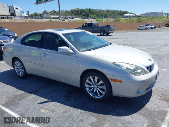 2005 Lexus ES 350 z VIN JTHBA30G155066473, wystawiony jako IAAI lot #42312214 z przebiegiem 163 569 mil mil oraz . Historia ofert i sprzedaży dostępna na DreamBid. Obrazek 1.