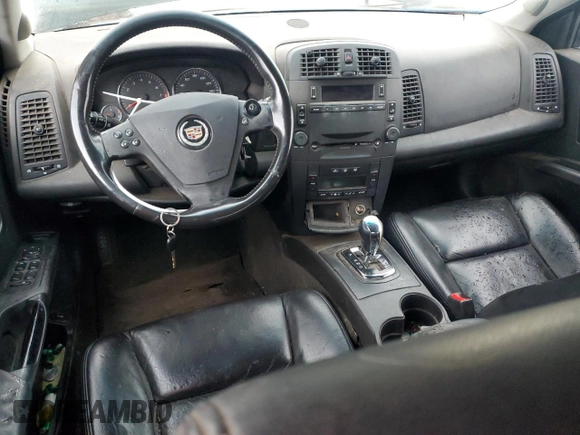 2007 Cadillac CTS with VIN 1G6DM57T870164046, listed as a Copart auction lot 80725464 with Not Provided miles and Non Repairable. Bid and sale history available at carsss.com. Image 8.