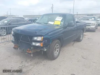 2006 Chevrolet Silverado 1500 Work Truck with VIN 3GCEC14X26G207620, listed as a IAAI auction lot 41506965 with 1 mi miles. Bid and sale history available at carsss.com. Image 2.