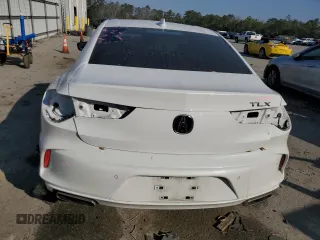 2021 Acura TLX w/Advance Package with VIN 19UUB5F61MA000935, listed as a Copart auction lot 44229255 with 62,922 mi miles and Salvage Title. Bid and sale history available at carsss.com. Image 6.
