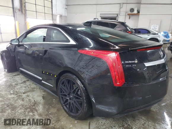 2014 Cadillac ELR z VIN 1G6RS1E45EU601538, wystawiony jako Copart lot #44822905 z przebiegiem 34 746 mil mil oraz Szkoda całkowita • Salvage title. Historia ofert i sprzedaży dostępna na DreamBid. Obrazek 2.