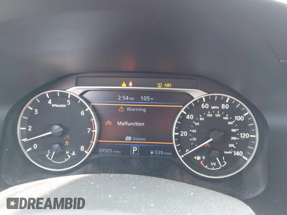 2024 Nissan Altima SV z VIN 1N4BL4DV3RN335742, wystawiony jako IAAI lot #42521869 z przebiegiem 39 505 mil mil oraz . Historia ofert i sprzedaży dostępna na DreamBid. Obrazek 7.