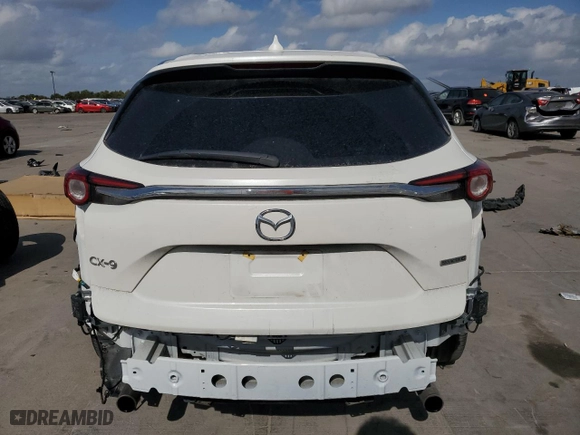 2021 Mazda CX-9 Grand Touring with VIN JM3TCADY2M0519977, listed as a Copart auction lot 76137724 with 31,306 mi miles and Salvage Title. Bid and sale history available at carsss.com. Image 6.