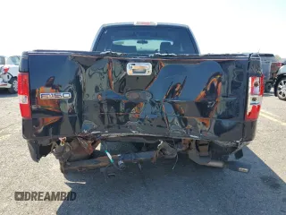 2007 Ford F-150 XLT with VIN 1FTPX14V67FA94527, listed as a Copart auction lot 54608495 with 220,824 mi miles and Salvage Title. Bid and sale history available at carsss.com. Image 6.