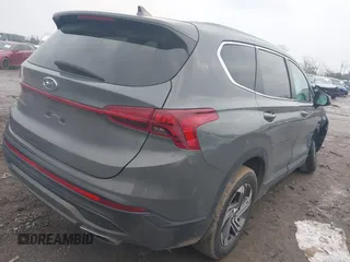 2021 Hyundai Santa Fe SE with VIN 5NMS14AJ7MH326971, listed as a IAAI auction lot 41149061 with 52,602 mi miles. Bid and sale history available at carsss.com. Image 4.