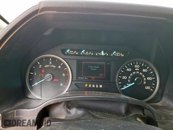 2018 Ford F-150 XL with VIN 1FTFW1E1XJFE49846, listed as a Copart auction lot 58784505 with 163,351 mi miles and Clean title. Bid and sale history available at DreamBid. Image 9.