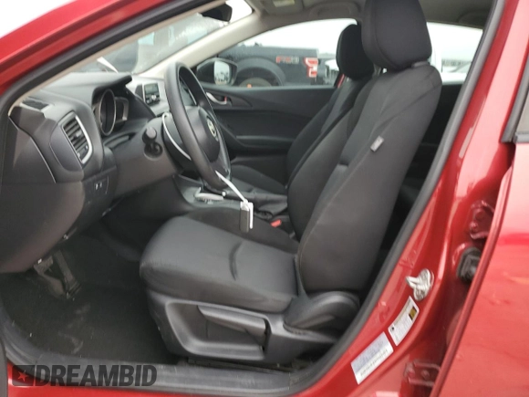 2015 Mazda 3 i SV with VIN JM1BM1T75F1221205, listed as a Copart auction lot 43222675 with 88,212 mi miles and Clean Title. Bid and sale history available at carsss.com. Image 7.