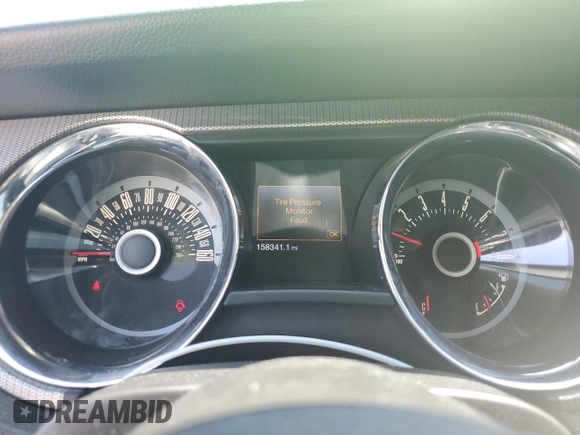 2013 Ford Mustang GT with VIN 1ZVBP8CF2D5210785, listed as a Copart auction lot 61010675 with 158,341 mi miles and Salvage title. Bid and sale history available at DreamBid. Image 9.