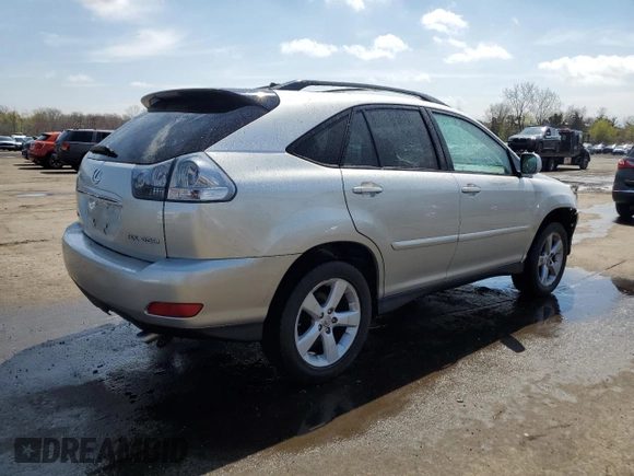 2007 Lexus RX 350 with VIN 2T2HK31U17C032886, listed as a Copart auction lot 54188485 with 240,559 mi miles and Salvage Title. Bid and sale history available at DreamBid. Image 3.
