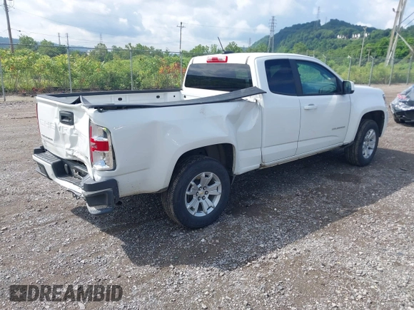 2022 Chevrolet Colorado 2WD LT with VIN 1GCHSCEA7N1256203, listed as a IAAI auction lot 42490706 with 42,378 mi miles and . Bid and sale history available at DreamBid. Image 4.