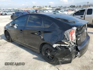 2013 Toyota Prius One with VIN JTDKN3DU9D5593262, listed as a Copart auction lot 44037195 with 128,924 mi miles and Salvage Title. Bid and sale history available at carsss.com. Image 2.