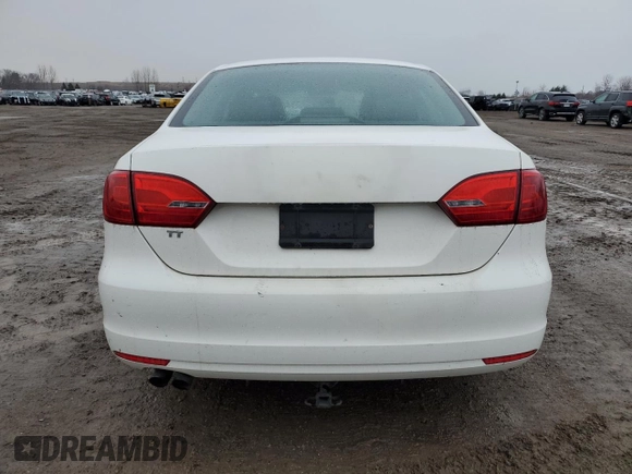 2011 Volkswagen Jetta Sedan SE with VIN 3VWDX7AJ8BM100101, listed as a Copart auction lot 75531704 with 252,883 mi miles and Clean Title. Bid and sale history available at carsss.com. Image 6.