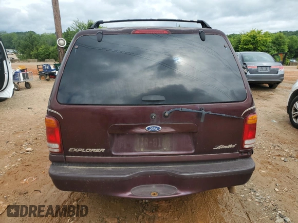 2001 Ford Explorer with VIN 1FMZU75E41ZA10287, listed as a Copart auction lot 59129875 with 229,359 mi miles and Salvage title. Bid and sale history available at DreamBid. Image 6.