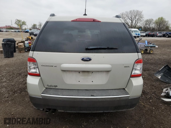 2008 Ford Taurus X SEL с VIN 1FMDK02W88GA11596, выставлен на аукционе Copart как лот 53447445 с пробегом 137 325 миль миль и Списание • Salvage title. История ставок и продаж доступна на DreamBid. Изображение 6.