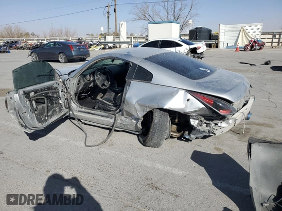 2005 Nissan 350Z Touring with VIN JN1AZ34D65M602736, listed as a Copart auction lot 46899355 with 178,001 mi miles and Salvage Title. Bid and sale history available at carsss.com. Image 2.