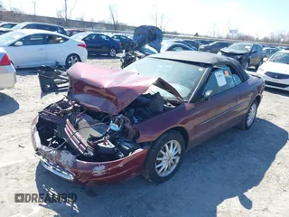 2002 Chrysler Sebring with VIN 1C3EL45R12N279240, listed as a IAAI auction lot 41886541 with 65,576 mi miles and . Bid and sale history available at DreamBid. Image 2.