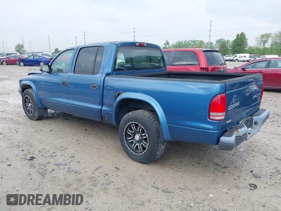 2001 Dodge Dakota Sport with VIN 1B7HG2AN21S194735, listed as a IAAI auction lot 42182165 with 163,350 mi miles and . Bid and sale history available at carsss.com. Image 3.