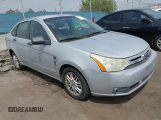 2008 Ford Focus SE with VIN 1FAHP35N38W289488, listed as a IAAI auction lot 41993519 with 328,515 mi miles. Bid and sale history available at carsss.com. Image 1.
