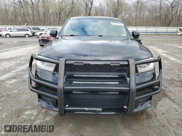 2019 Dodge Durango Pursuit with VIN 1C4RDJFG3KC756445, listed as a Copart auction lot 53519195 with 110,972 mi miles and Clean title. Bid and sale history available at DreamBid. Image 5.