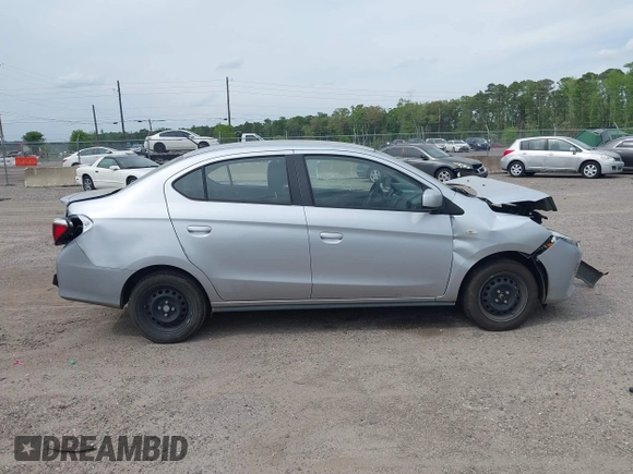 2022 Mitsubishi Mirage ES with VIN ML32FUFJ0NHF03993, listed as a IAAI auction lot 41972241 with 145,386 mi miles and . Bid and sale history available at DreamBid. Image 13.