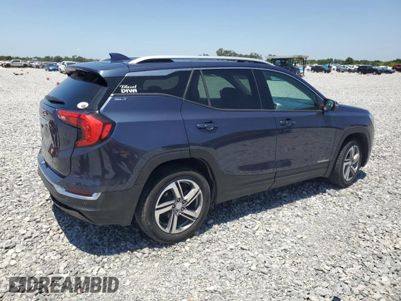 2018 GMC Terrain SLT Diesel with VIN 3GKALREU6JL263680, listed as a Copart auction lot 54782025 with 121,386 mi miles and Salvage Title. Bid and sale history available at DreamBid. Image 3.
