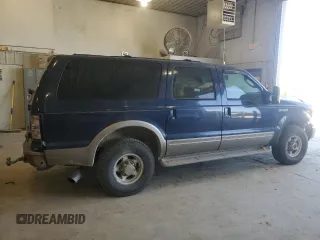 2005 Ford Excursion Eddie Bauer z VIN 1FMSU45P05ED40748, wystawiony jako Copart lot #55060805 z przebiegiem 286 908 mil mil oraz Szkoda całkowita • Salvage title. Historia ofert i sprzedaży dostępna na DreamBid. Obrazek 3.